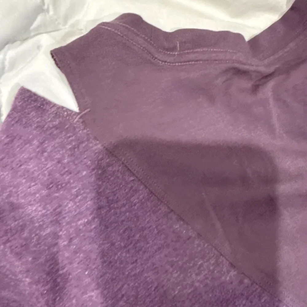 Lululemon Short Sleeve Shirt Purple Size 4 Size S/M